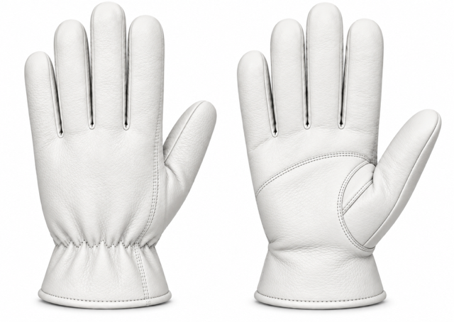 Driver Gloves White