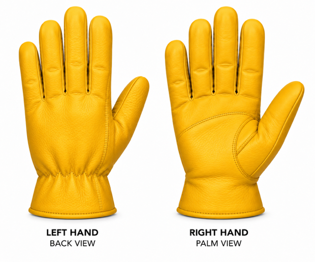 Driver Gloves Yellow