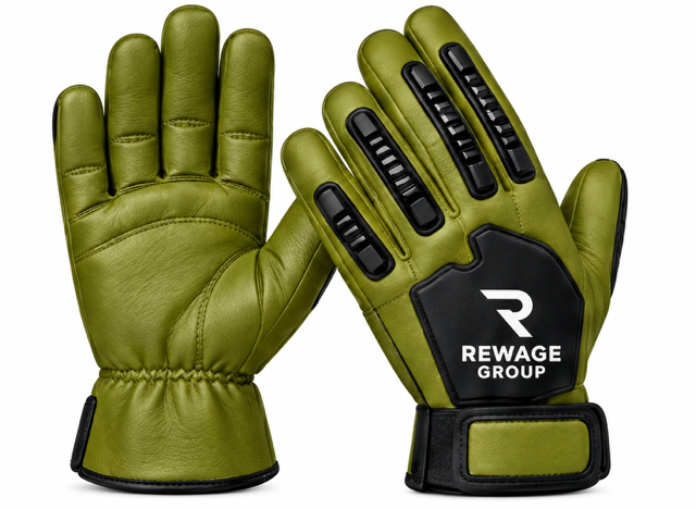 Driver Gloves Olive Green