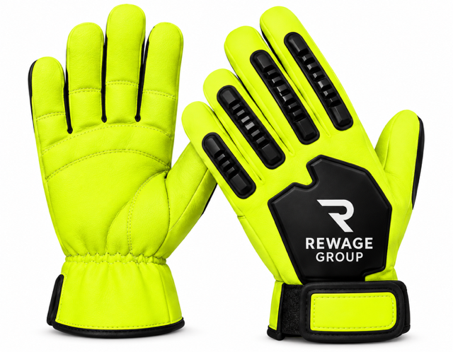 Driver Gloves HI-VIS Yellow